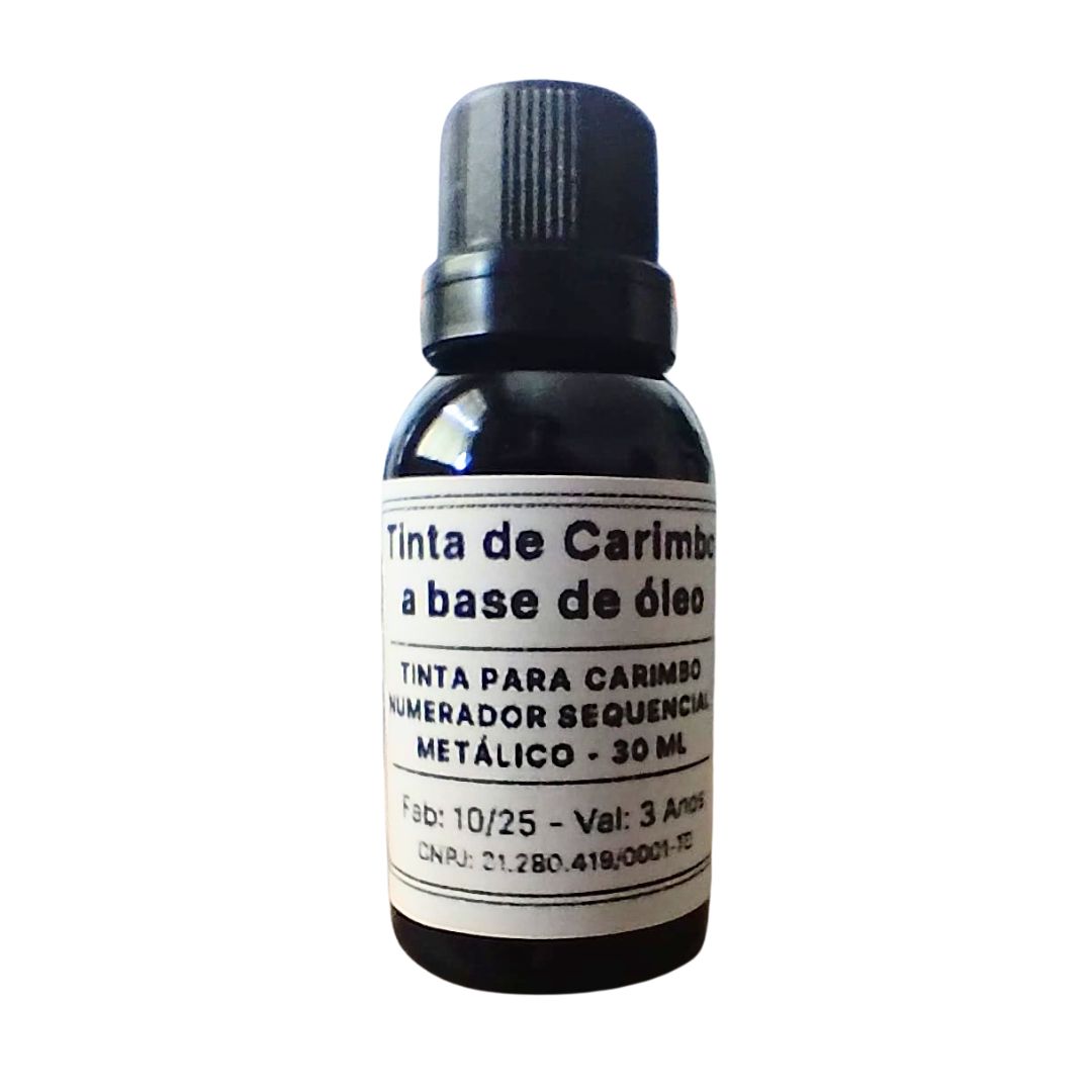 Tinta para numerador automatico de metal 30ml